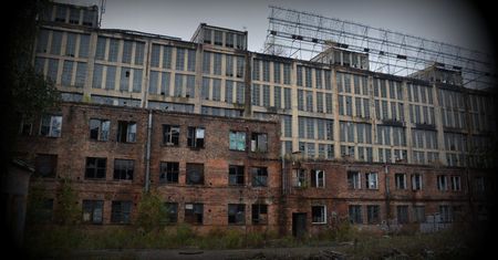 Opuszczone zakłady naprawcze taboru kolejowego w Poznaniu