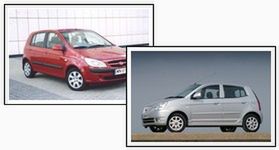 Hyundai Getz 1.1 kontra Kia Picanto 1.0