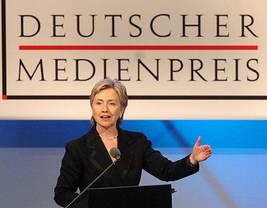 Niemieckie media uhonorowały Hillary Clinton