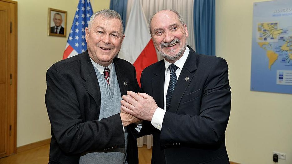 Dana Rohrabacher i Antoni Macierewicz
