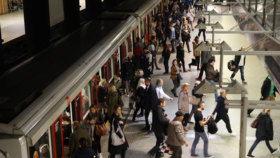 Do awarii doszło na stacji metra Centrum. 