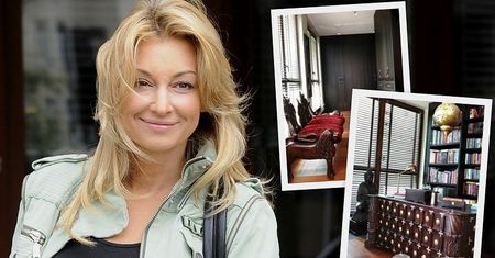 Dziesiątki pamiątek z podróży, zaskakujące drzwi i kolorowe wnętrza. Tak mieszka Martyna Wojciechowska