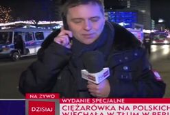 Dziwne zachowanie korespondenta TVP w Berlinie