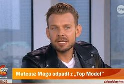 Mateusz Maga tłumaczył się z porażki w "Top Model", Wolińskiemu puściły nerwy