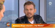 Mateusz Maga tłumaczył się z porażki w "Top Model", Wolińskiemu puściły nerwy