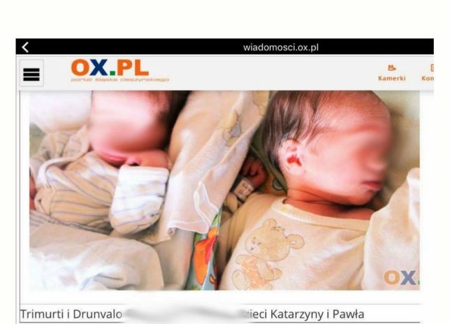 Screenshot ze strony informacyjnej ox.pl 