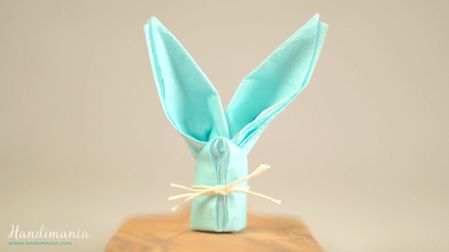 Paper Napkin Bunny