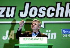 Joschka Fischer oddaje władzę młodszym "Zielonym"