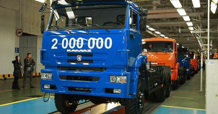 Kamaz wyprodukował 2 miliony samochodów