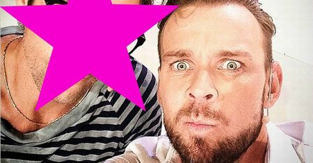 Dawid Woliński pokazał zdjęcie z planu "Top Model". Pozował z przystojniakiem, który był kiedyś związany z Madonną!