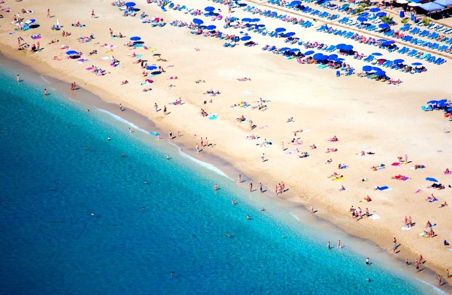 cleopatra beach,alanya,turcja 