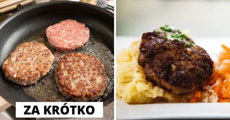 Jak długo należy smażyć mielone, żeby nie były surowe w środku?