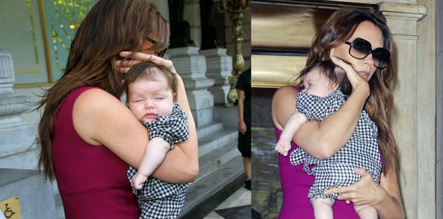 Victoria Beckham zabrała małą Harper na Tydzień Mody w Nowym Jorku!