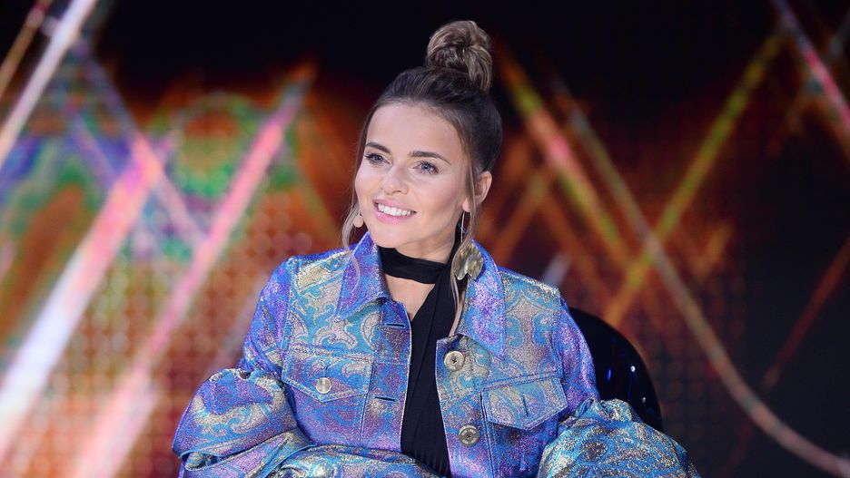 Edyta Herbuś zwykle stawia a naturalny, dziewczęcy makijaż