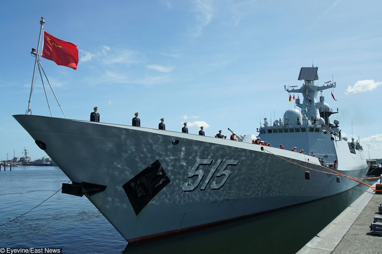 Chińska fregata rakietowa w Gdyni. Okręt będzie dostępny do zwiedzania