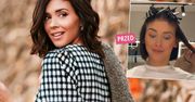 Klaudia Halejcio zrelacjonowała wizytę u fryzjera. Co tam się działo! Efekt? Cudnie