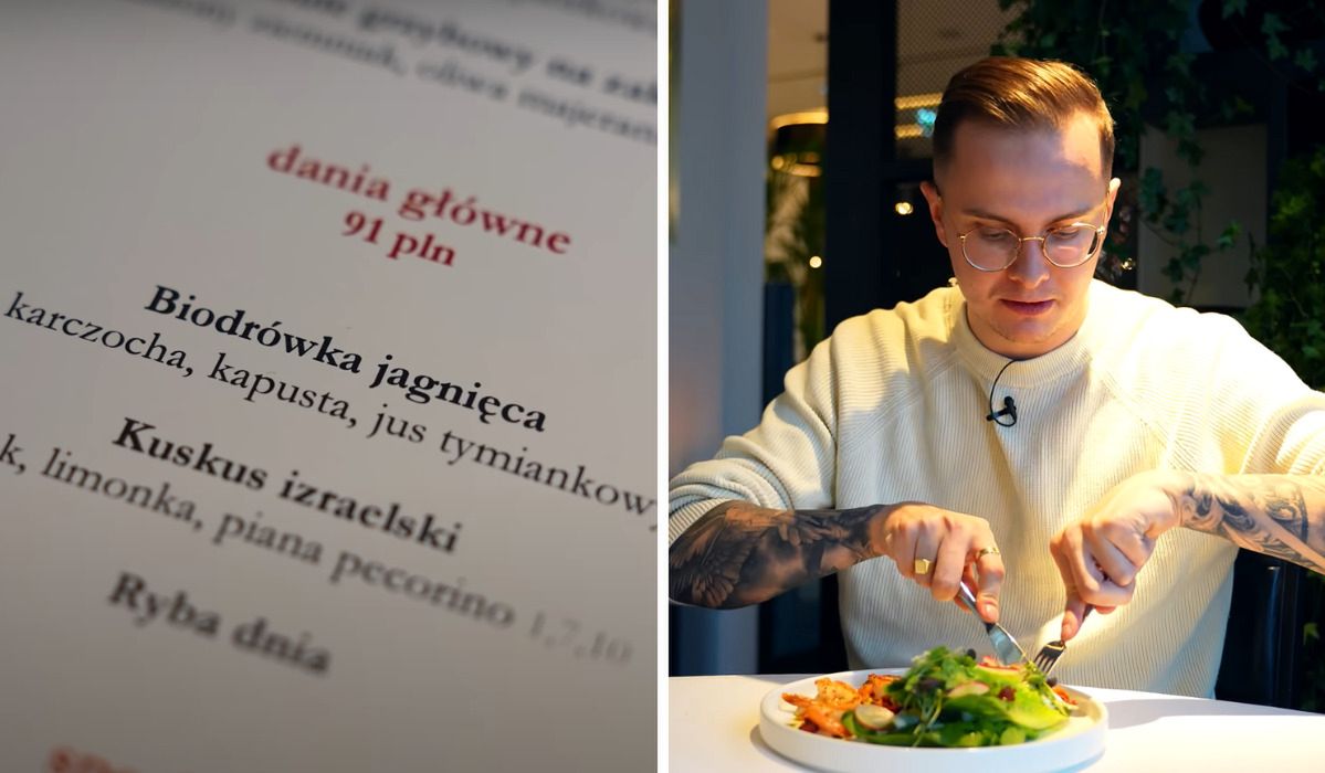 Restauracja Karola Okrasy - Pyszności; foto: kadr z materiału na kanale YouTube: Sprawdzam Jak