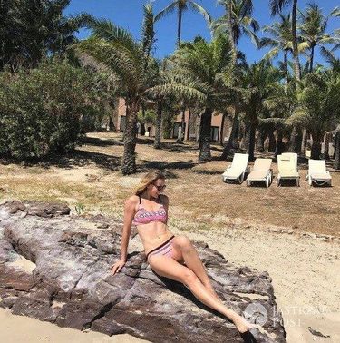Joanna Moro na wakacjach z mężem - Instagram
