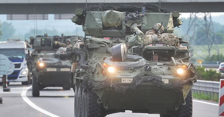 Konwój amerykańskiego wojska jedzie w stronę Polski. Już niedługo ćwiczenia Saber Strike 2018