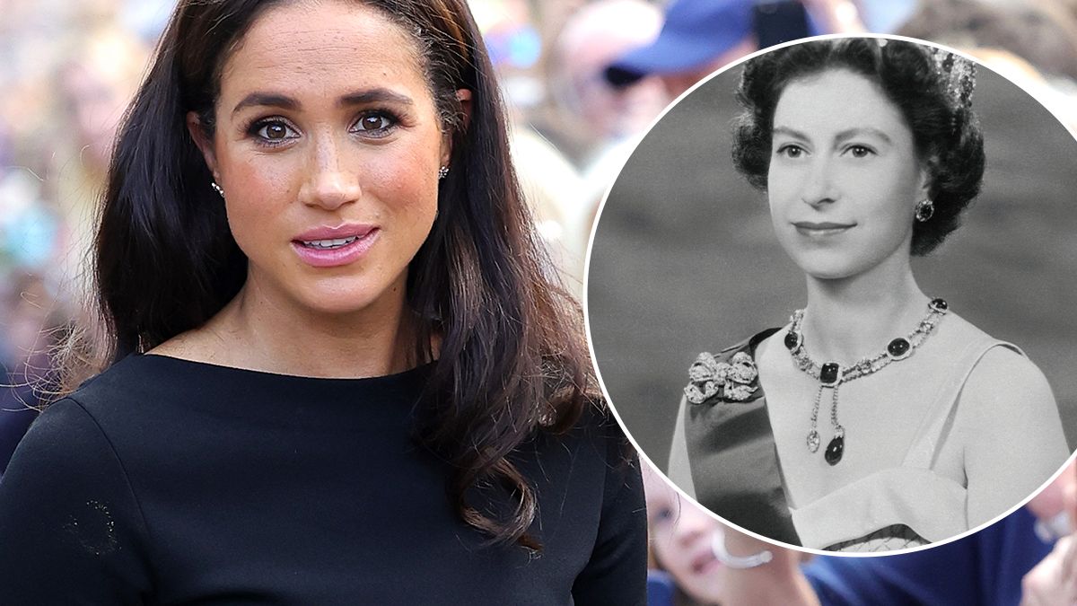 Meghan Markle i królowa Elżbieta II (fot. GettyImages)