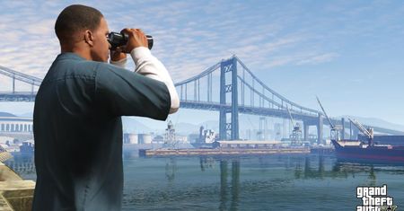 12 nowych obrazków z Grand Theft Auto V - napady w strasznych maskach, skoki ze spadochronem i nurkowanie