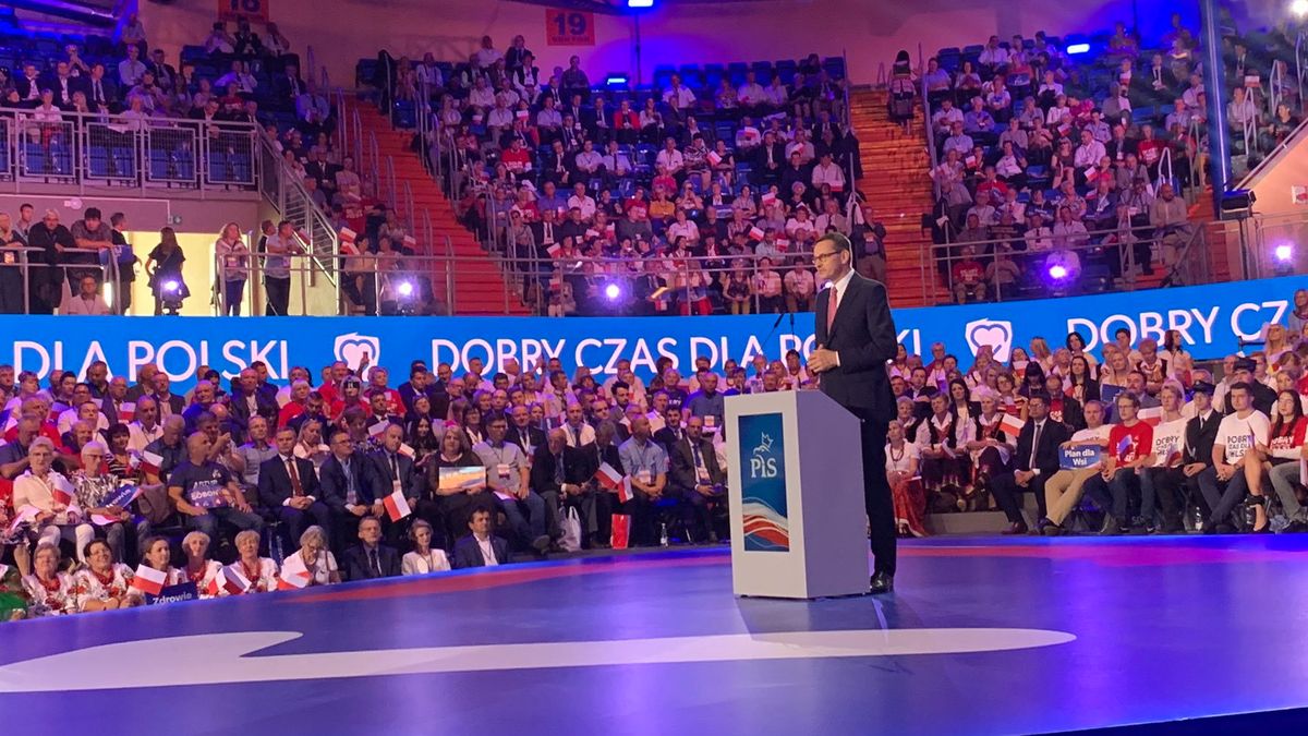 "Chcemy Polski nowoczesnej" - premier Morawiecki w Lublinie podczas konwencji programowej PiS