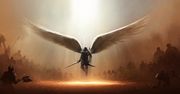 Ukraińscy żołnierze uczczeni pomnikiem. A na nim... anioł z "Diablo III"