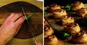 Rollsy z ciasta francuskiego w pikantnej wersji
