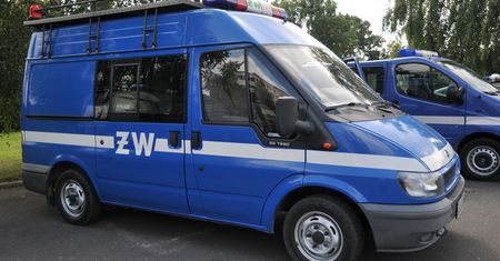 Wypadek pojazdu Żandarmerii Wojskowej  na obwodnicy Gdańska