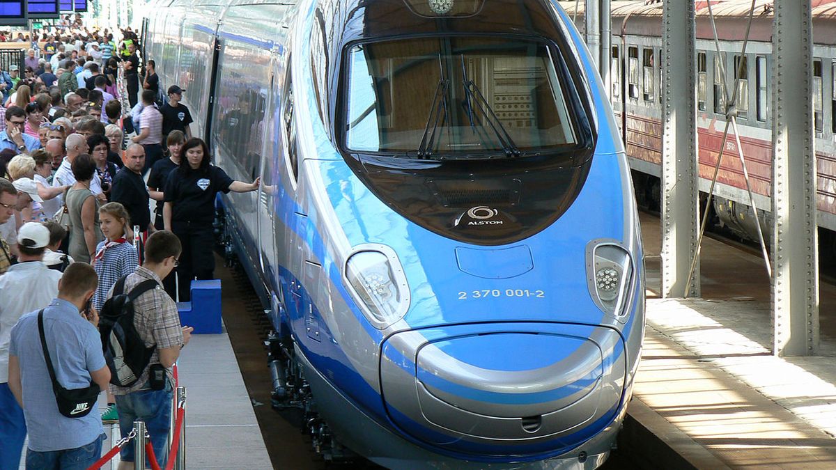 Pendolino na polskich torach jedzie maksymalnie 200 km/h