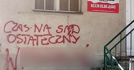 Przeciwnicy Prawa i Sprawiedliwości znowu dają o sobie znać. Zniszczono kolejne biuro PiS