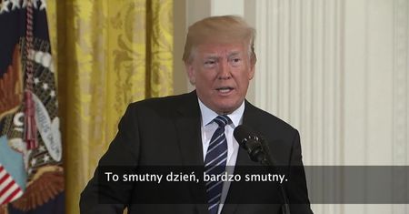 Donald Trump komentuje strzelaninę w Teksasie