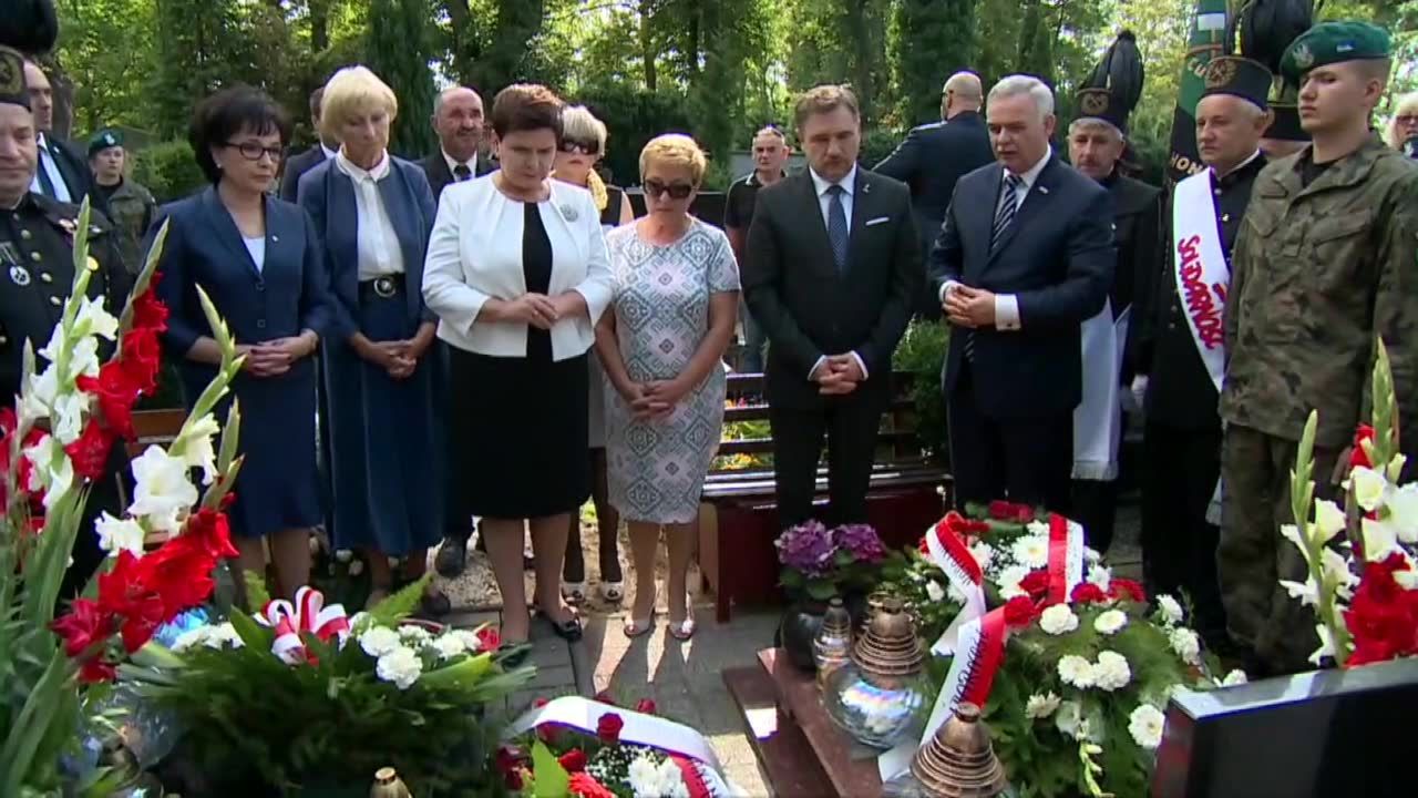 Beata Szydło na rocznicy Zbrodni Lubińskiej. “Musimy dbać o to, by tej wolności i solidarności nie zabrakło”