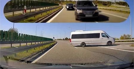 Wjechał na ekspresówkę pod prąd. Odpowie przed sądem.