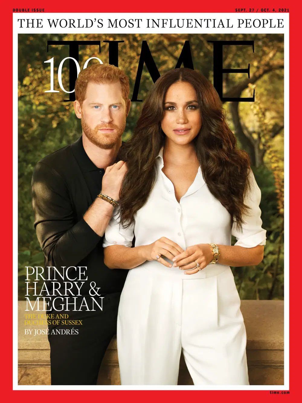Meghan Markle i książę Harry na okładce magazynu Time
