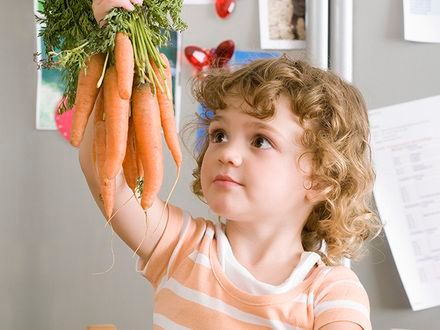 Dieta matki wpływa na dietę dziecka