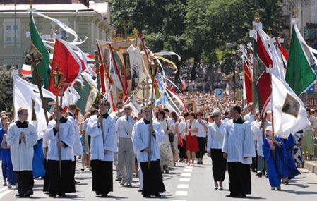 Uroczystości święta Bożego Ciała