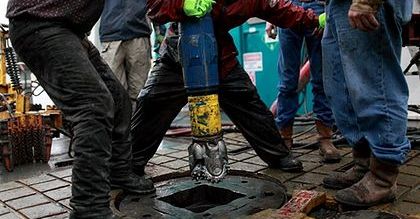Protesty przeciw wydobywaniu gazu łupkowego przez Chevron
