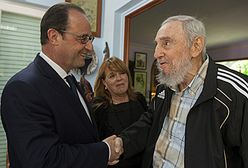 Prezydent Francji u braci Castro
