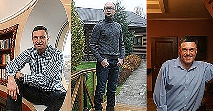 Domy Kliczki, Jaceniuka i Tiahnyboka