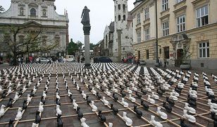 Gronostaje wyskoczyły z ram i... przejść nie można