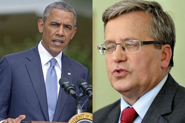 Komorowski z Obamą o wzmocnieniu flanki wschodniej NATO