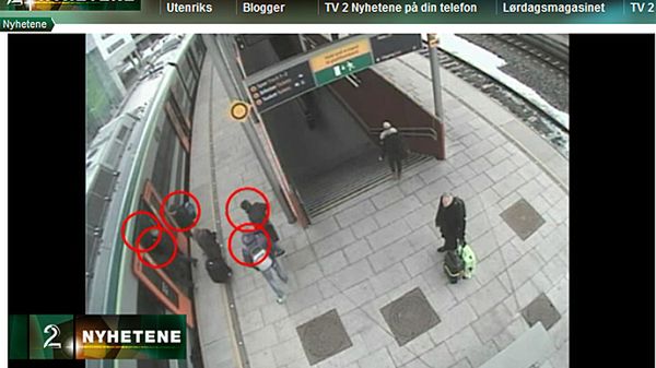 Polscy kieszonkowcy "w akcji" - na dworcu w Oslo