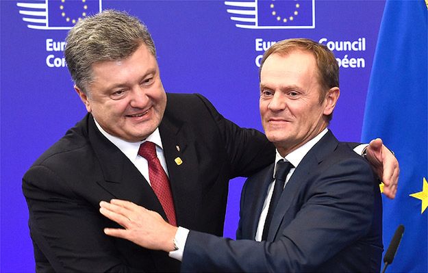 Petro Poroszenko prosi Donalda Tuska o misję UE