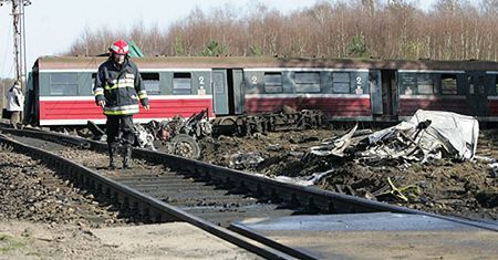 Wypadek kolejowy w Białogardzie