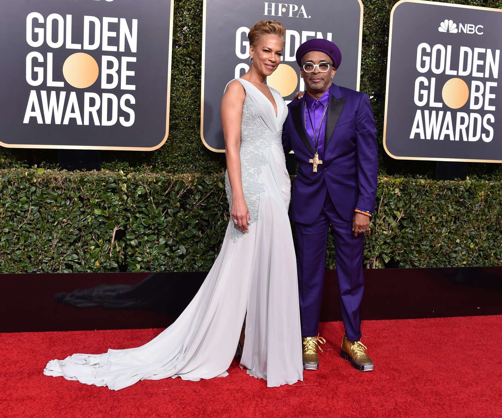 Spike Lee i Tonya Lewis Lee – Złote Globy 2019