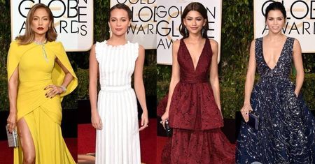 Już jutro rozdanie tegorocznych Złotych Globów! Wybraliśmy najciekawsze kreacje z czerwonego dywanu ostatnich lat: Jennifer Lopez, Angelina Jolie, Salma Hayek... [DUŻO ZDJĘĆ]