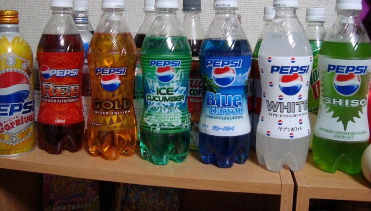 20 smaków Pepsi dostępnych tylko w Japonii