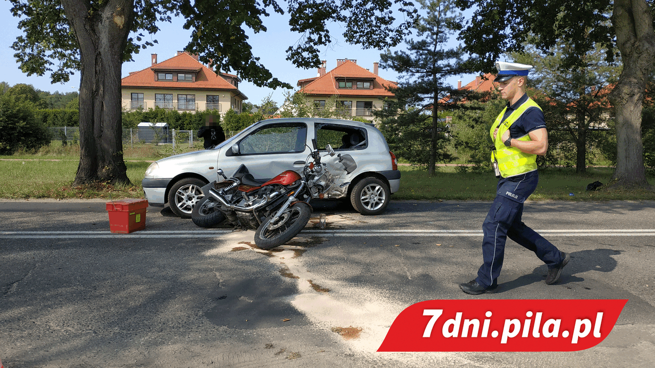 Wypadek na al. Niepodległości. Na miejscu lądował LPR