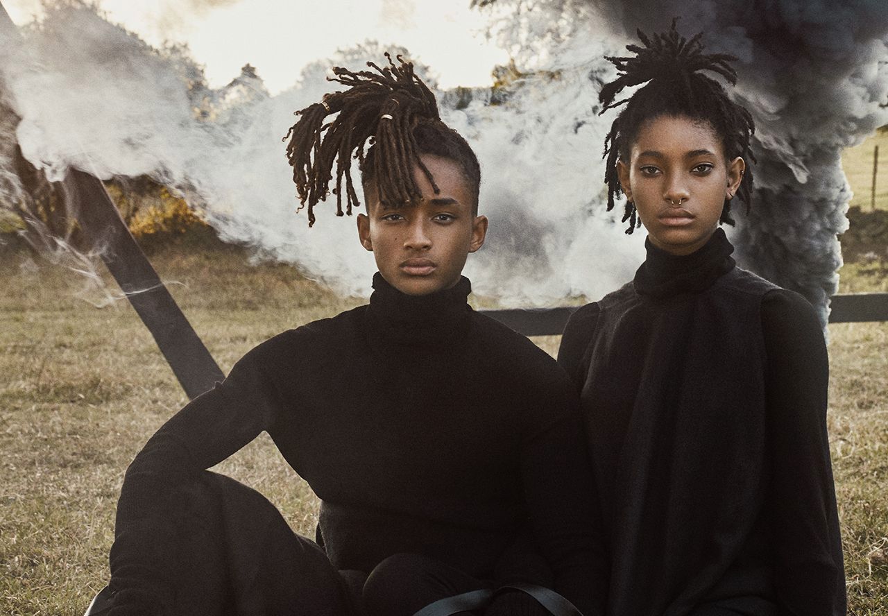 Willow i Jaden Smith dla „Interview Magazine”